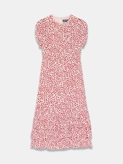 Mint Velvet Polka Dot Ruffle Midi Dress - Bild 6 von 7
