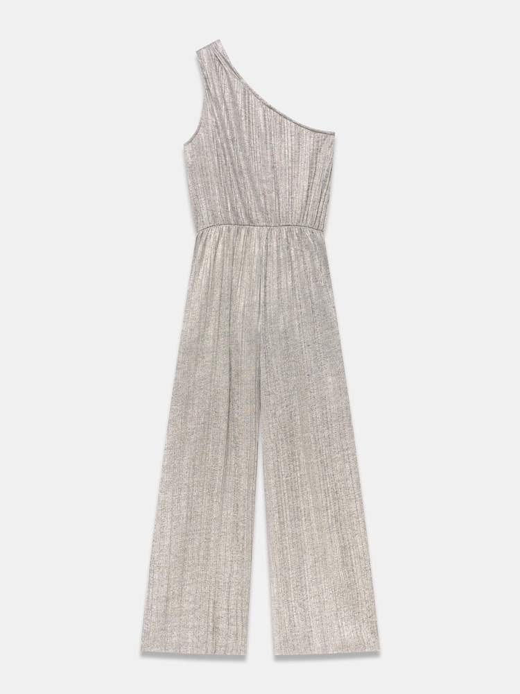 Mint Velvet Combinaison asymétrique plissée - Image 7 sur 7
