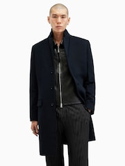 AllSaints Blue Hal Coat - Image 2 of 9