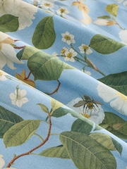 Azul cielo - Kew Collection 100% Cotton Floral Short Sleeve Shirt - Imagen 3 de 3