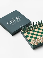 PRINTWORKS Dark Green Classic Chess Board Game - Image 5 of 6