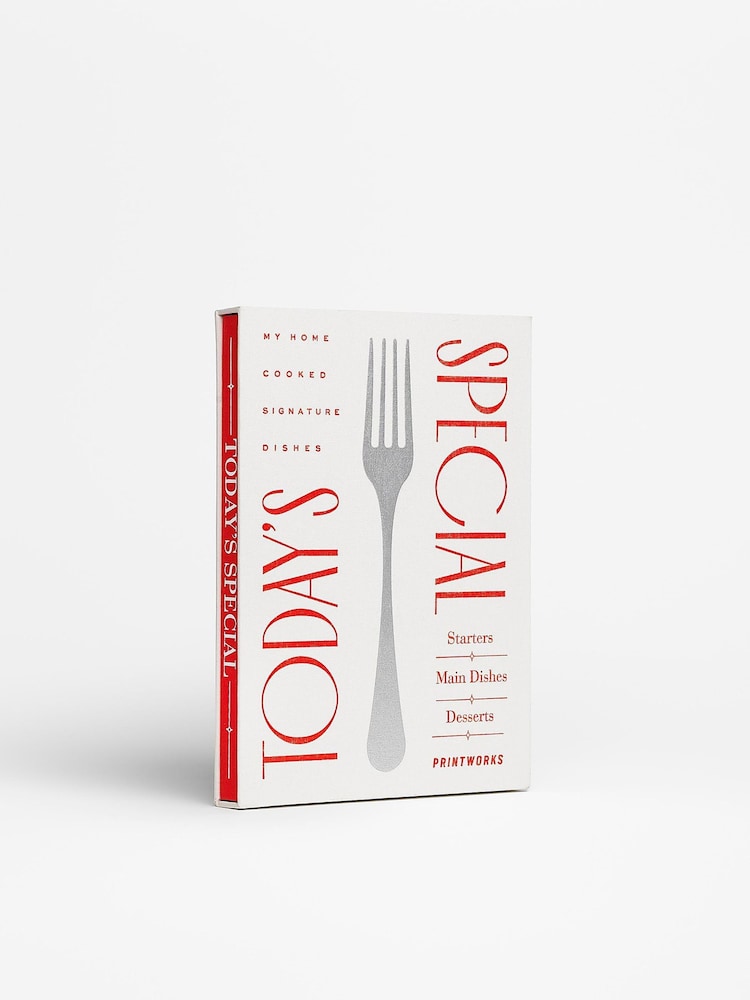 PRINTWORKS Red Today's Special Recipe Book - Image 5 of 5