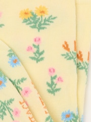 FatFace Yellow Floral Socks - Image 2 of 2