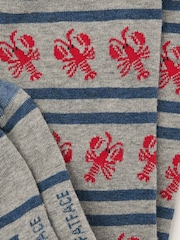 FatFace Grey Lobster Socks - Image 2 of 2