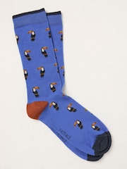 FatFace Blue Toucan Socks - Image 1 of 2