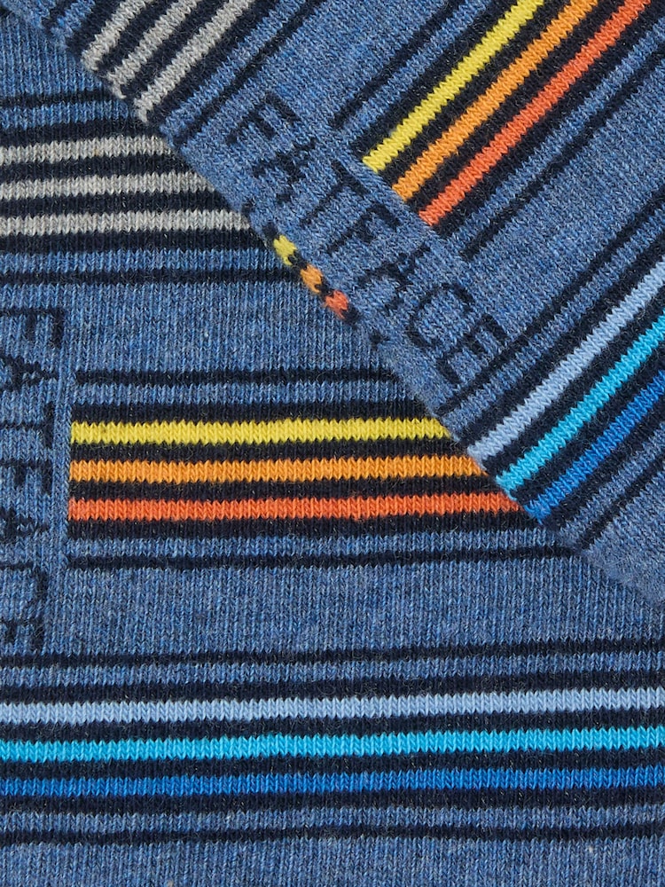 FatFace Blue Stripe Socks - Image 2 of 2