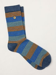 FatFace Blue Stripe Socks - Image 1 of 2