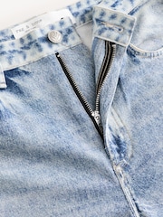 Rag & Bone Blue Miramar Riverly Relaxed Straight High Rise Jeans - Image 8 of 11