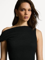 Rag & Bone Black Lou Off Shoulder Top - Image 5 of 10