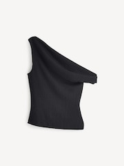 Rag & Bone Black Lou Off Shoulder Top - Image 7 of 10