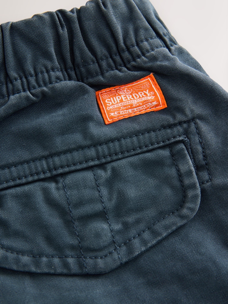 Granatowy - Szorty bojówki Superdry - Image 4 of 5