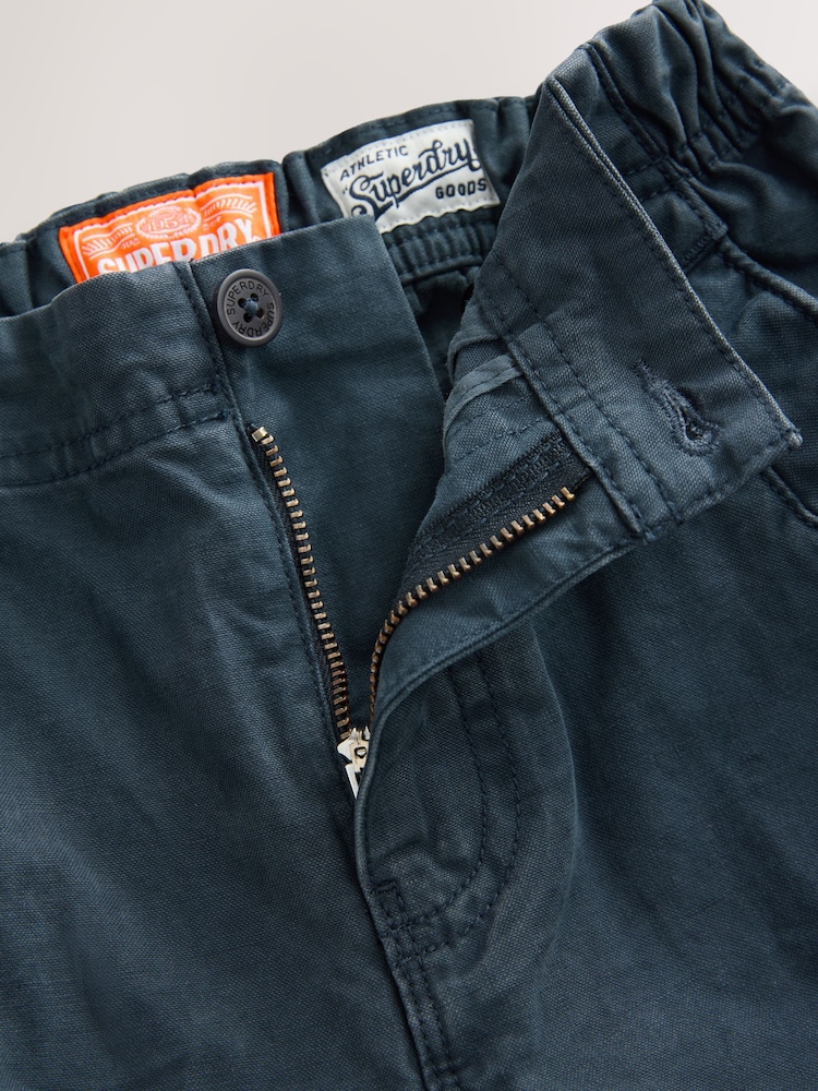 Superdry Navy Cargo Shorts - Image 5 of 5