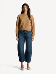 Rag & Bone Blue Charlie Barrel Jeans - Image 1 of 6