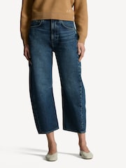 Rag & Bone Blue Charlie Barrel Jeans - Image 2 of 6