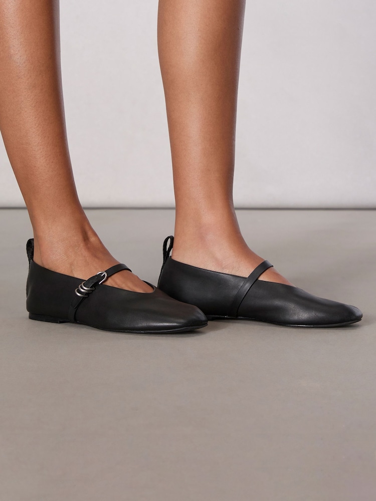 Rag & Bone Black Spire Mary Jane Shoes - Image 4 of 4