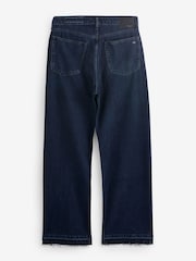 Rag & Bone Blue Logan Mid-Rise Wide Leg Jeans - Image 6 of 9