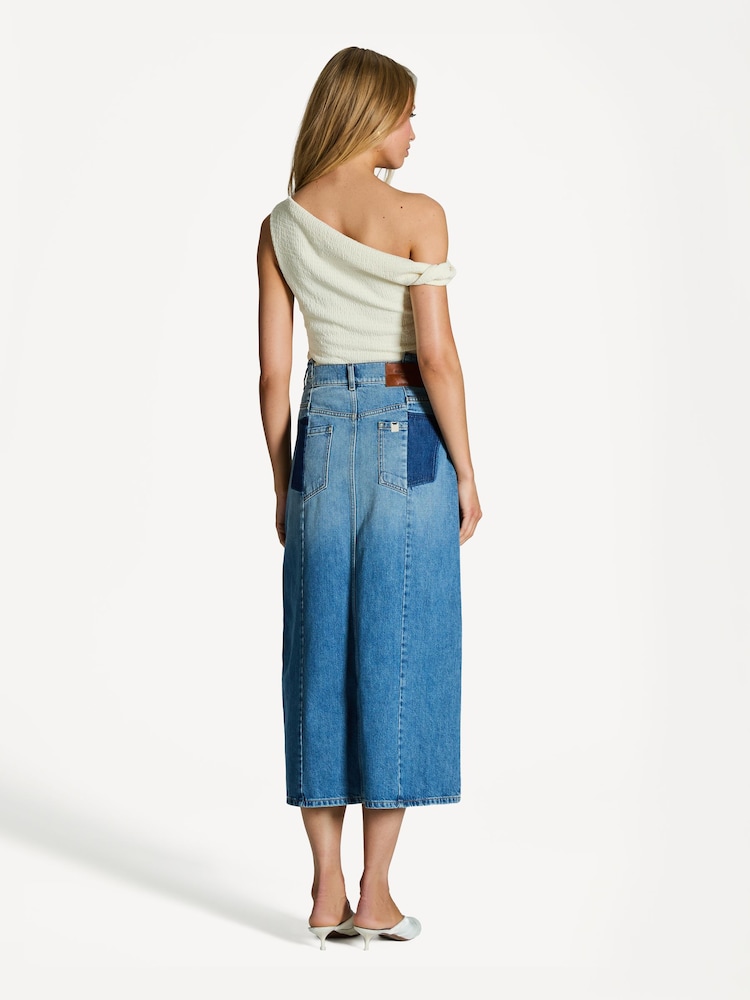 Rag & Bone White Lou Off Shoulder Top - Image 2 of 10
