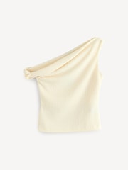 Rag & Bone White Lou Off Shoulder Top - Image 7 of 10