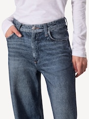 Rag & Bone Blue Miramar Sofie Flared High Rise Jeans - Image 3 of 4