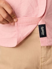 Superdry Pink Oxford Shirt - Image 5 of 5