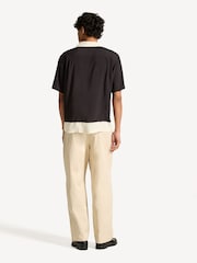 Rag & Bone Blue Printed Avery Vacation Shirt - Image 2 of 5