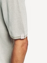 Rag & Bone Natural Harvey Knit Polo Shirt - Image 5 of 5