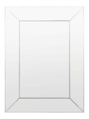 Gallery Home Silver Clear Bevelled Glass Wrexham Rectangle Wall Mirror - Image 1 of 4