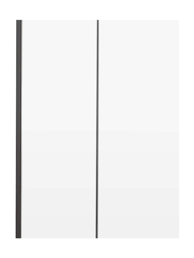 Gallery Home Silver Clear Bevelled Glass Wrexham Rectangle Wall Mirror - Image 4 of 4
