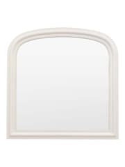 Gallery Home Stone Wood Loughor Overmantle Mirror - Image 1 of 4