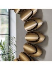 Gallery Home Bronze Iron Kidwelly Decorative Round Mirror - Image 2 of 6