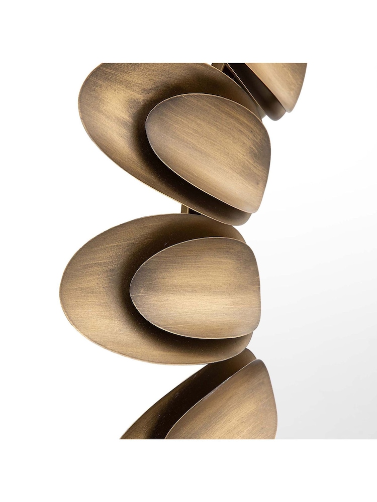 Gallery Home Bronze Iron Kidwelly Decorative Round Mirror - Image 7 of 7