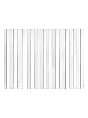 Gallery Home Silver Ferndale Decorative Panel Wall Mirror - Image 1 of 4