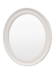 Gallery Home Stone Wood Loughor Round Wall Mirror - Image 4 of 7
