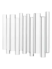 Gallery Home Silver Cardiff Decorative Panel Wall Mirror - Image 2 of 3