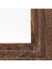 Gallery Home Charcoal Dark Wood Denbigh Arch Full Length Mirror - Image 4 of 6
