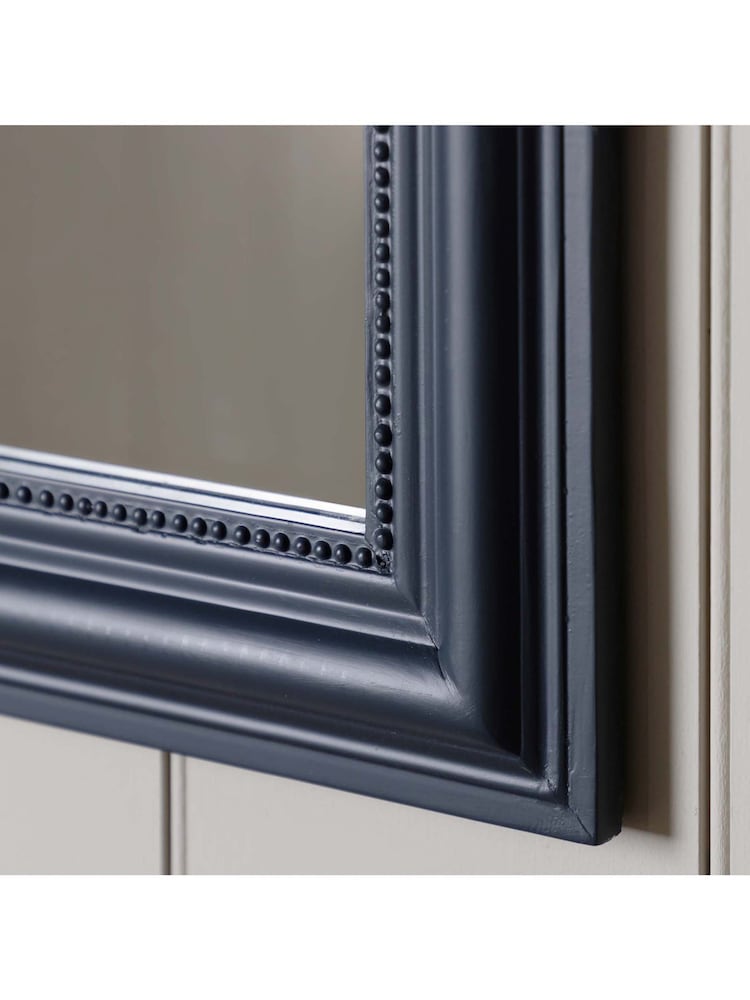 Gallery Home Grey Wood Loughor Overmantle Mirror - Image 2 of 7