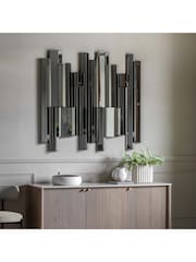 Gallery Home Silver Dalton Decorative Wall Mirror - Image 1 of 6