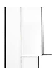 Gallery Home Silver Dalton Decorative Wall Mirror - Image 5 of 6