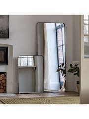 Gallery Home Black Metal Whitland Rectangle Leaner Mirror - Image 1 of 6
