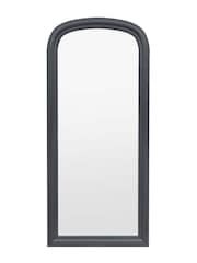 Gallery Home Grey Wood Loughor Arch Leaner Mirror - Image 5 of 7
