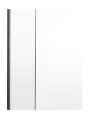 Gallery Home Silver Clear Bevelled Glass Risca Square Wall Mirror - Image 2 of 5