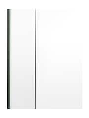 Gallery Home Silver Clear Bevelled Glass Risca Rectangle Wall Mirror - Image 2 of 5