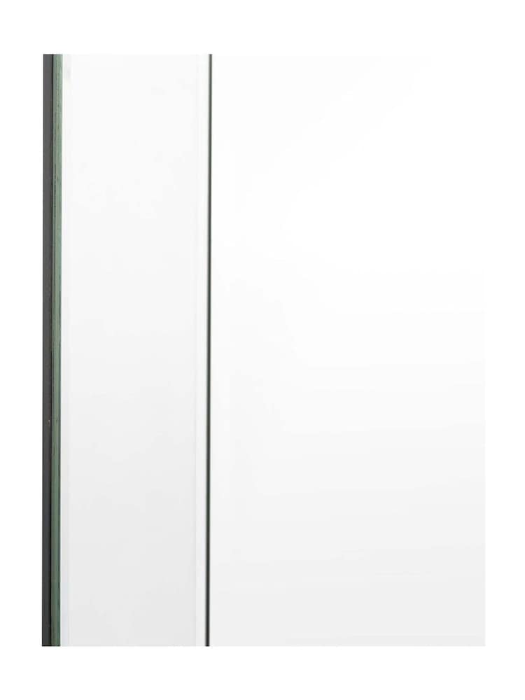 Gallery Home Silver Clear Bevelled Glass Risca Rectangle Wall Mirror - Image 2 of 5