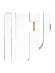 Gallery Home Champagne Conwy Decorative Round Mirror - Image 4 of 4