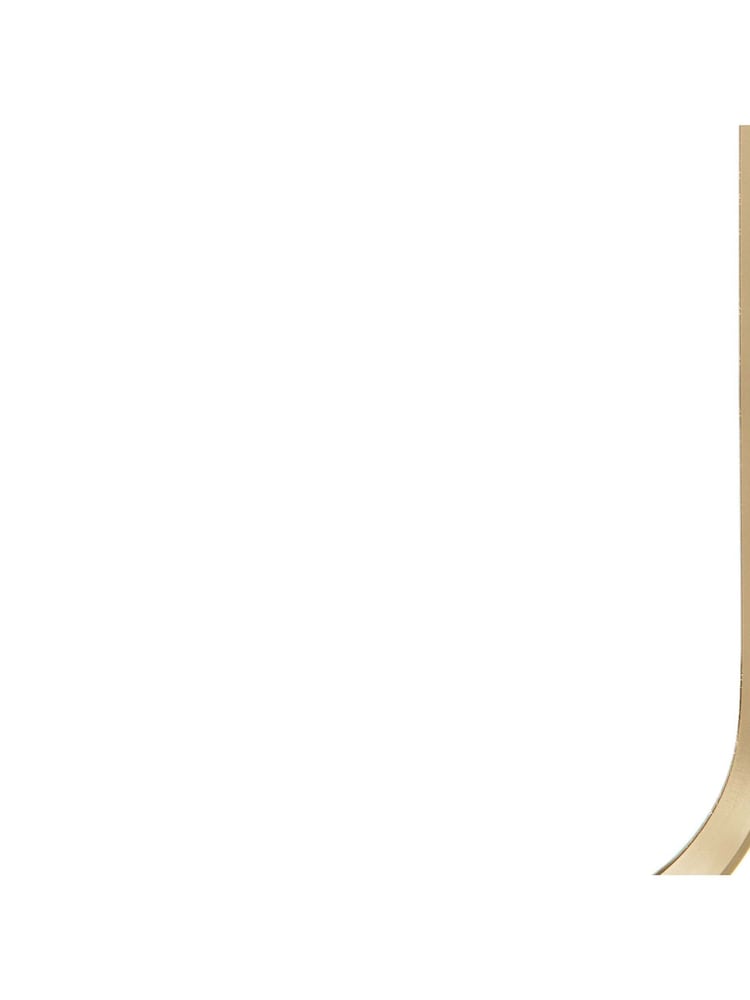 Gallery Home Gold Metal Whitland Rectangle Leaner Mirror - Image 3 of 3