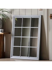 Gallery Home Stone Wood Loughor Rectangle Window Mirror - Image 1 of 7