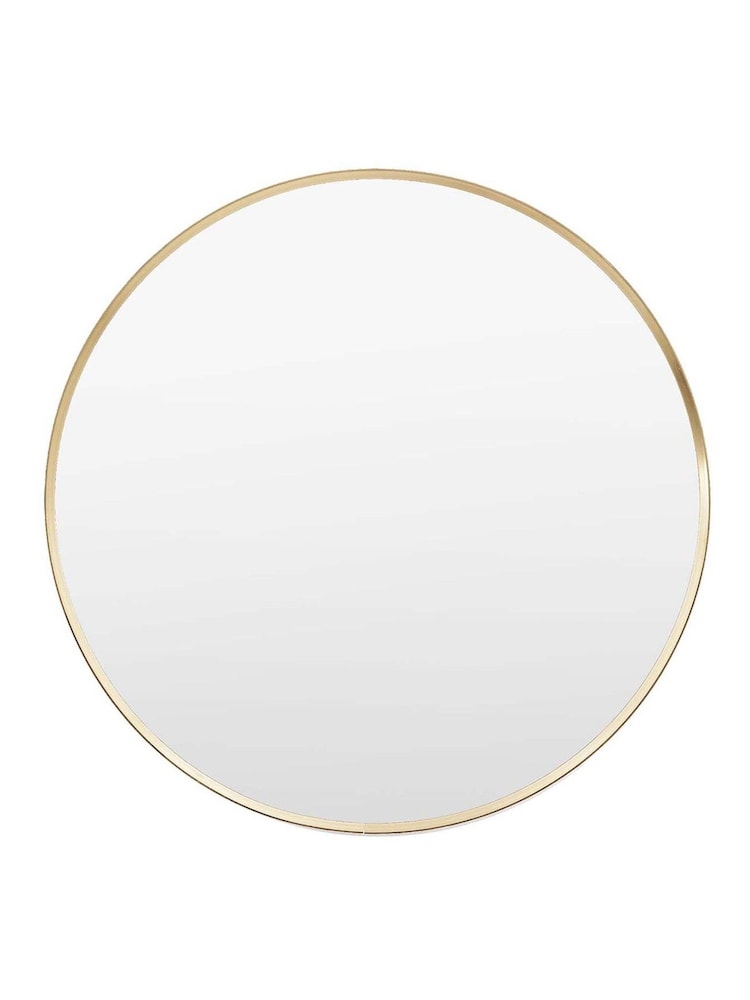 Gallery Home Gold Metal Whitland Round Mirror - Image 1 of 3