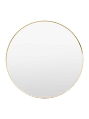Gallery Home Gold Metal Whitland Large Round Mirror - Image 1 of 3
