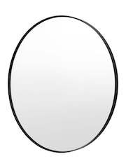 Gallery Home Black Whitland Large Round Mirror - Image 5 of 5