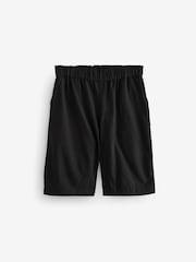 Black 100% Cotton Bermuda Shorts - Image 5 of 7